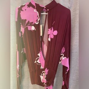 NWT Free People floral top